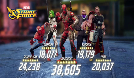 Marvel Strike Force Mod Apk